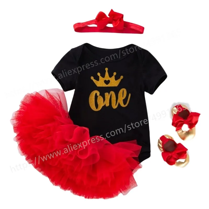 

1 Year Bebe Clothing Children Party Elegant Kids Dress for Girl Wedding Birthday Dress First Communion Gown