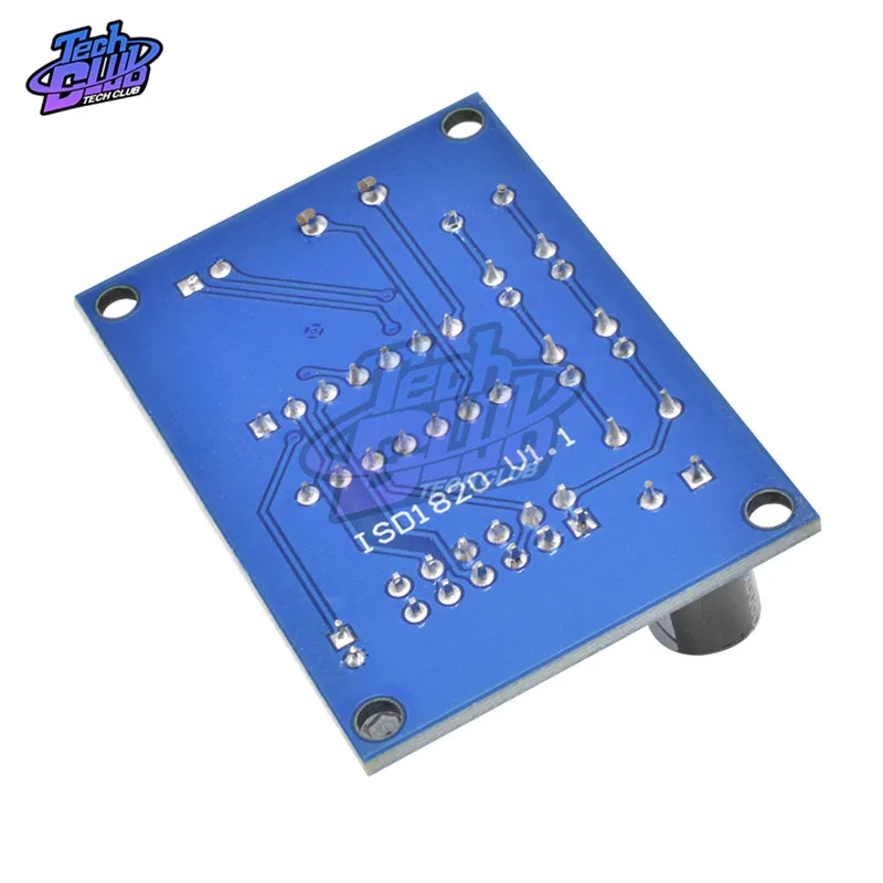 3 ~ 5V ISD1820 звук/Голосовая плата модуль записи и воспроизведения синий PCB версия для