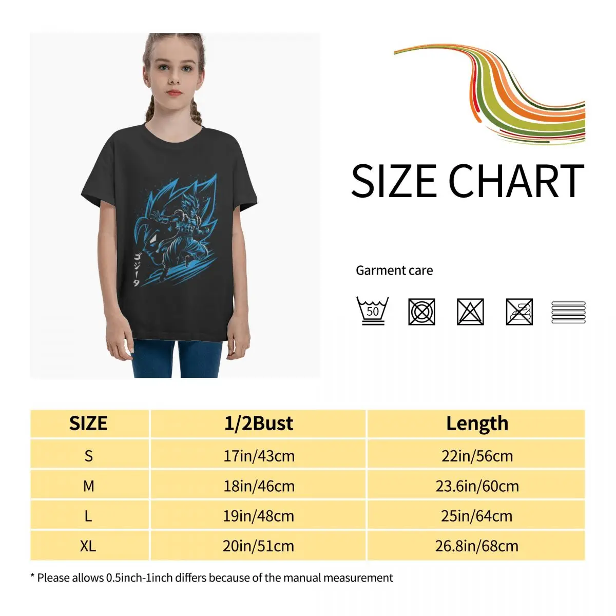 

Anime Fans Son Goku O Children's shirts fashion Short sleeveRound neck T-shirt