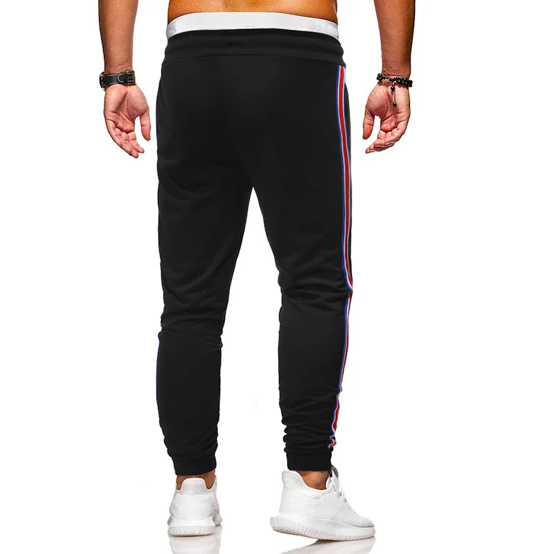 

New comfortable soft cotton fitness Pants Casual Polyester Men Fitness Workout skinny Trousers Jogger Pant dropshipping