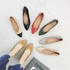 2021 весенне-летние женские балетки на плоской подошве, новые размера плюс 41, женские лоферы на плоской подошве с закрытым носком, туфли из мягкой натуральной кожи