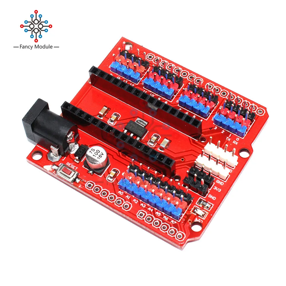 Nano V3.0 Прототип Щит I/O Плата расширения новый модуль для Arduino|module for arduino|module boardmodule