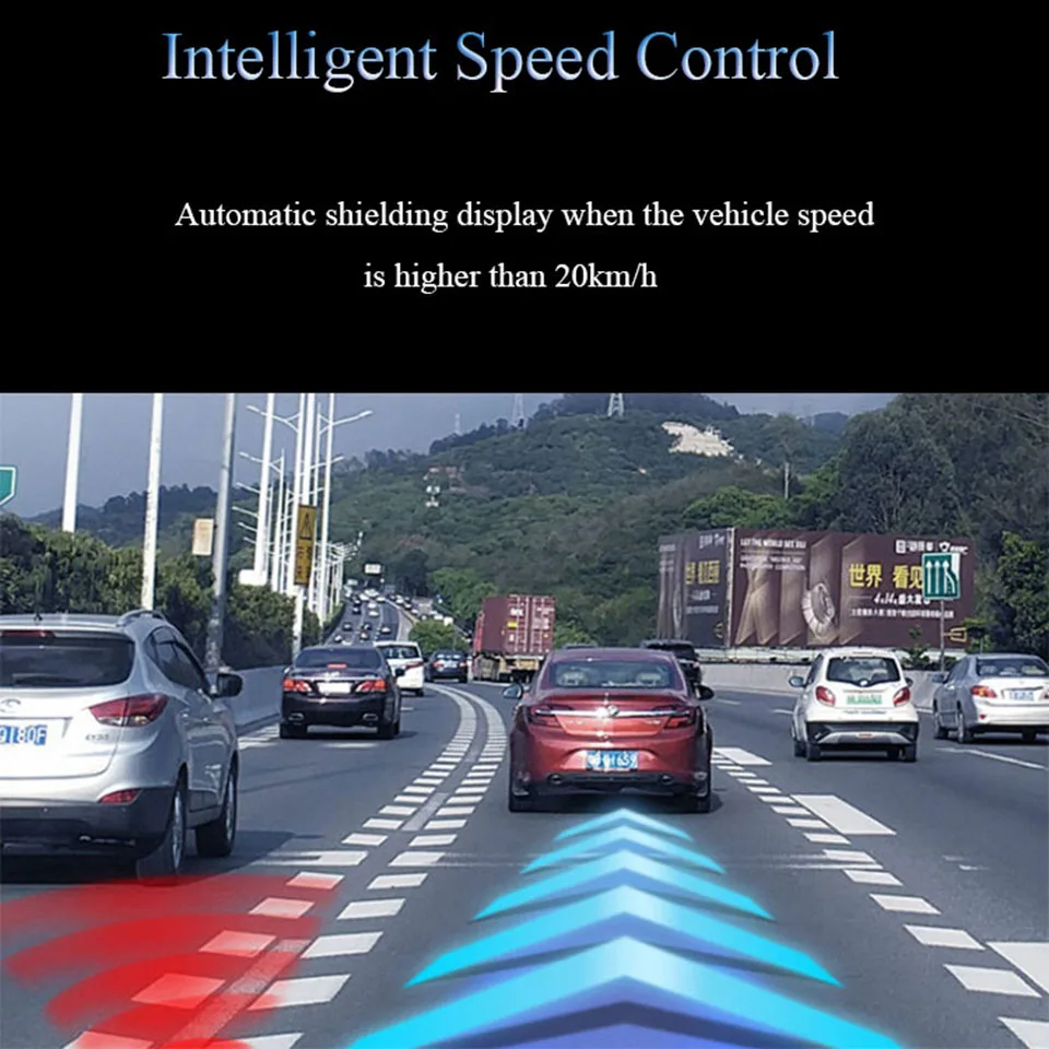 Камера заднего вида aHD Bird view камера и Переднего Вида с углом обзора 360 градусов