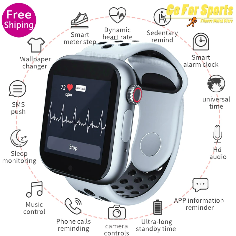 2019 Z6S Детские умные часы для мужчин и женщин измерение сердечного ритма SIM Bluetooth