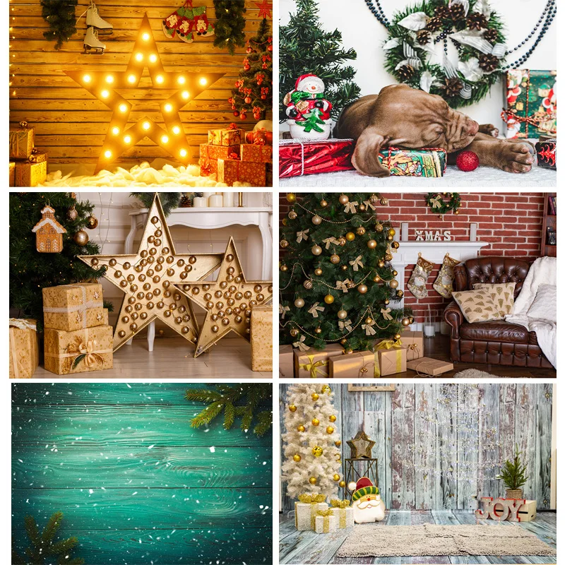 

ZHISUXI Vinyl Photography Backdrops Christmas day Theme Photography Background 91106DJ-21