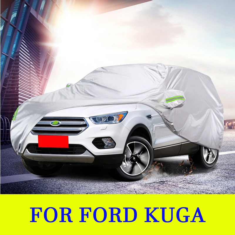 Exterior Full Car Cover Outdoor Protection Snow Cover Sunshade Waterproof Dustproof for Ford Kuga MK1 MK2 2010-2021 Accessories