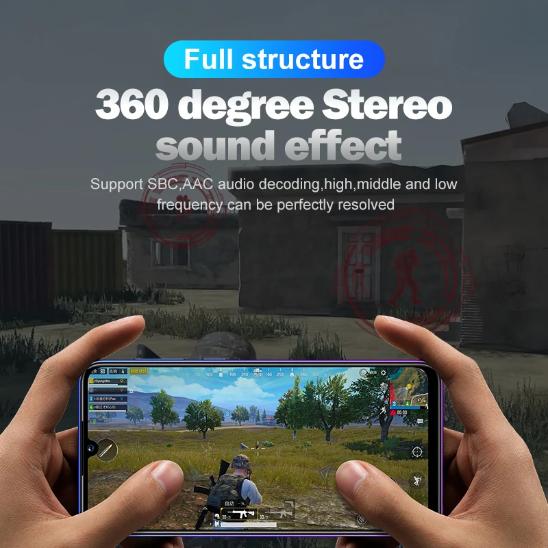 

TWS Wireless Bluetooth Earphones Headphones No Delay Gaming Headset With Microphone Hifi Stereo Earbuds gamer headset gaming