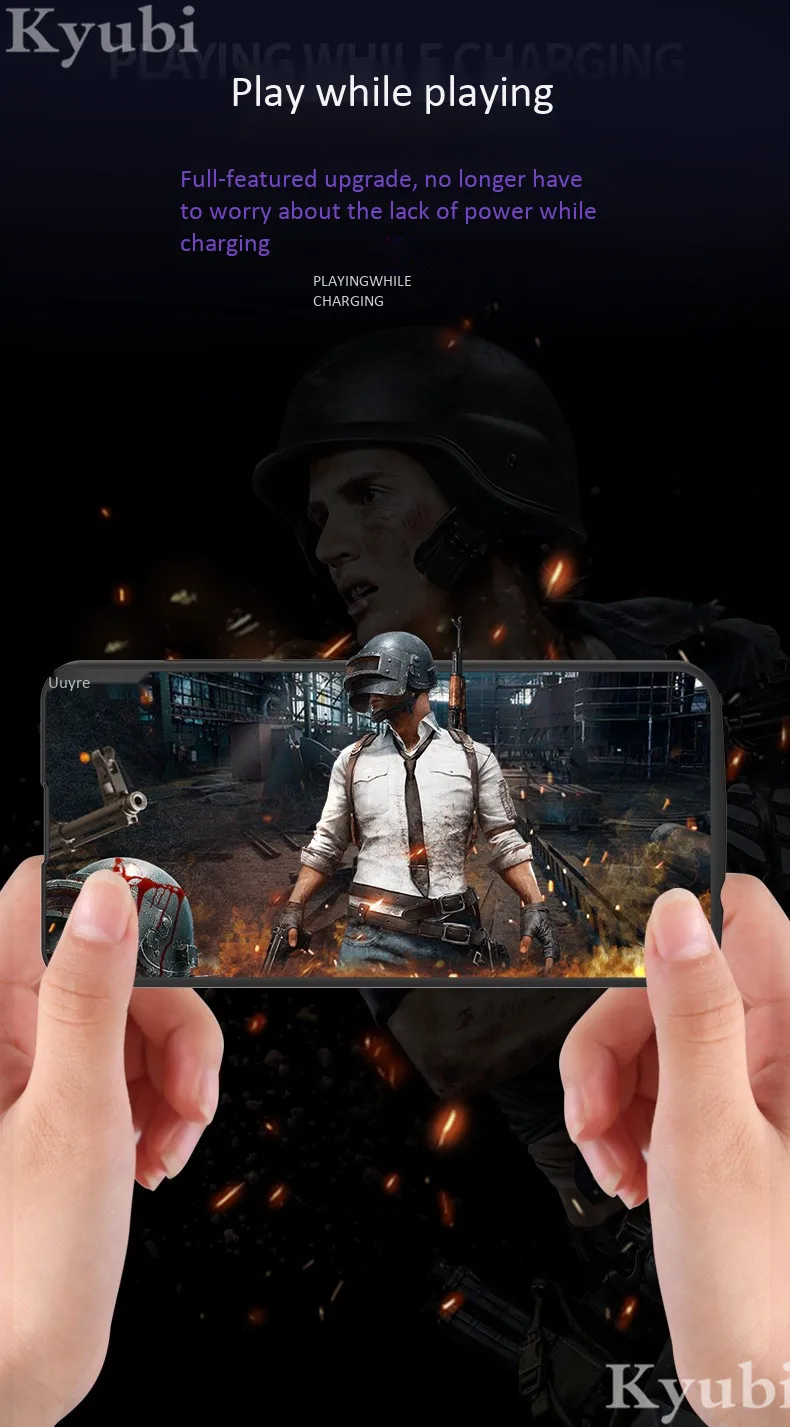 6500 мАч Внешний аккумулятор зарядное устройство чехол для Xiaomi Redmi Note 8 pro портативная беспроводная зарядка для Xiaomi Redmi Note 8 pro 2 в 1