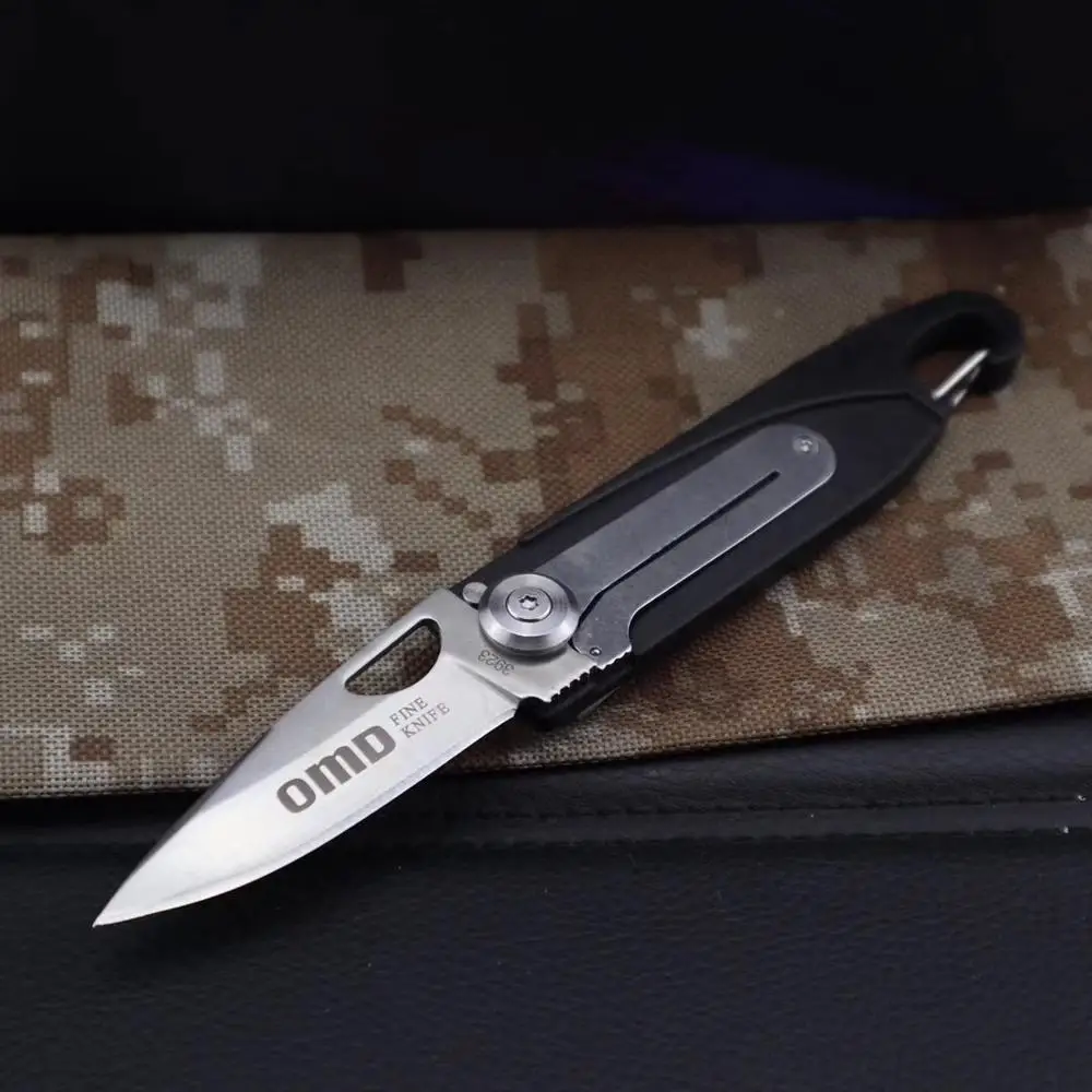 Складной Многофункциональный складной нож 5Cr13 Ручка лезвия Открытый Отдых Охота