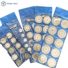 12 шт.компл. 16 мм  60 мм мини-пильный инструмент ротационный инструмент алмазный режущий диск для дрели Dremel деревообрабатывающий Керамический Резак электроинструменты