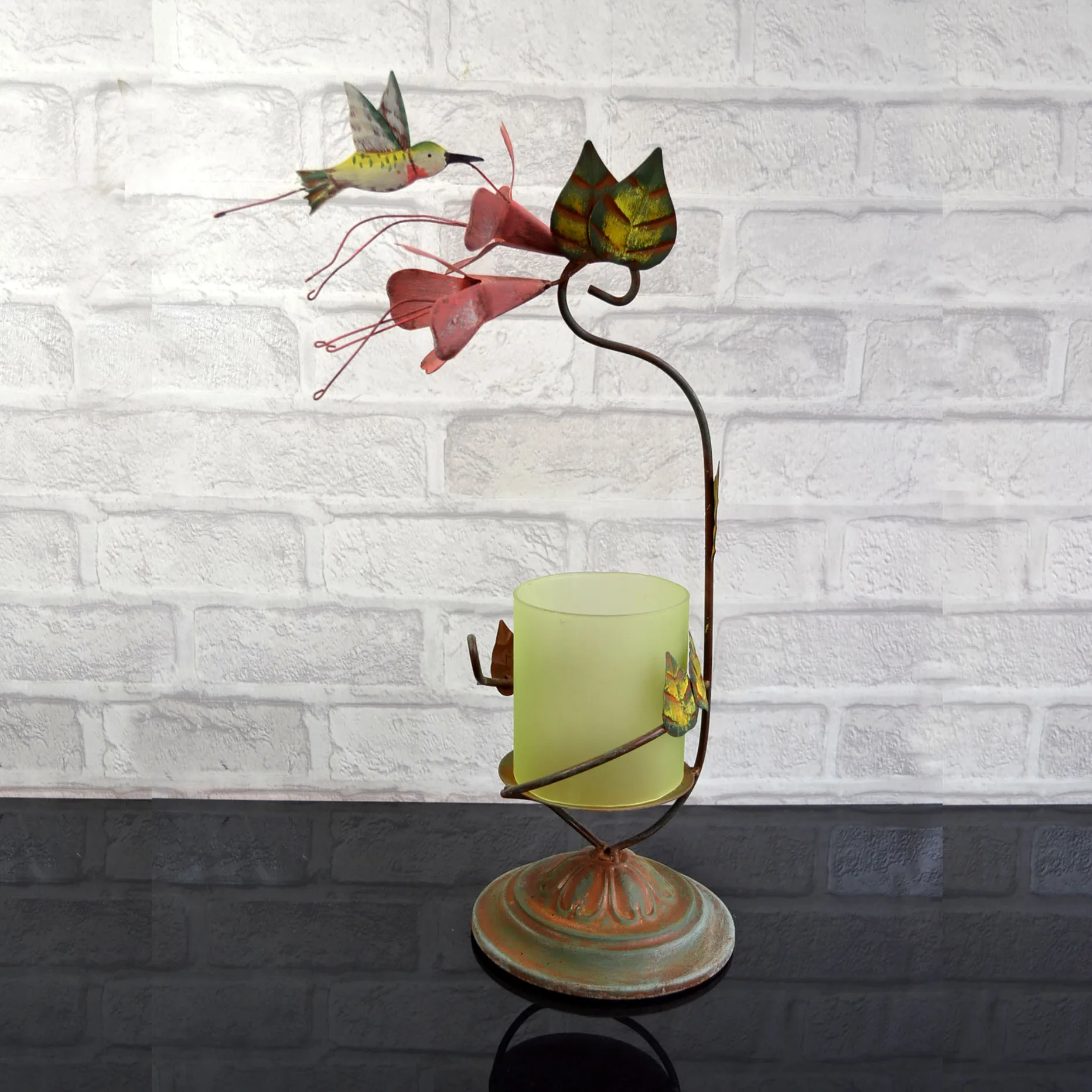 Романтичный винтажный Железный Подсвечник скандинавский креативный большой