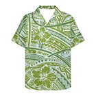 Мужская летняя рубашка HYCOOL с 3D Цифровым принтом, полинезийская Этническая полосатая черная повседневная мужская пляжная рубашка 5xl, свадебная одежда