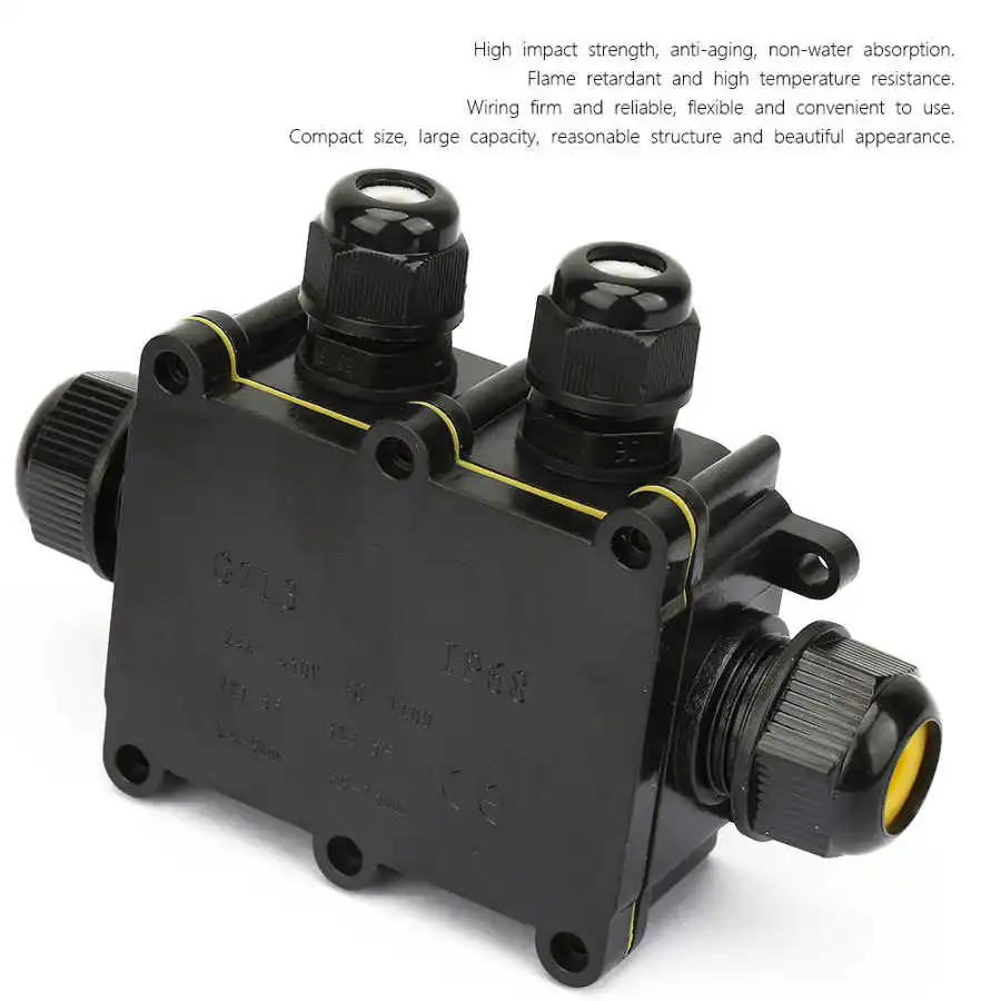 Распределительная коробка Водонепроницаемая IP68 электрическая