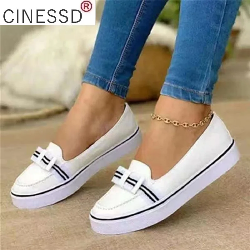 

Women Fashion Shoes 2021 Luxury Designer Casual Sneakers Canvas Breathable Slip On Vulcanized Shoes Platform Female Flat Shoes