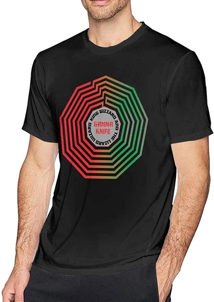 

King Gizzard and The Lizard Wizard Mens T Shirts Short Sleeve T-Shirt for Men,Tees Shirts Tops