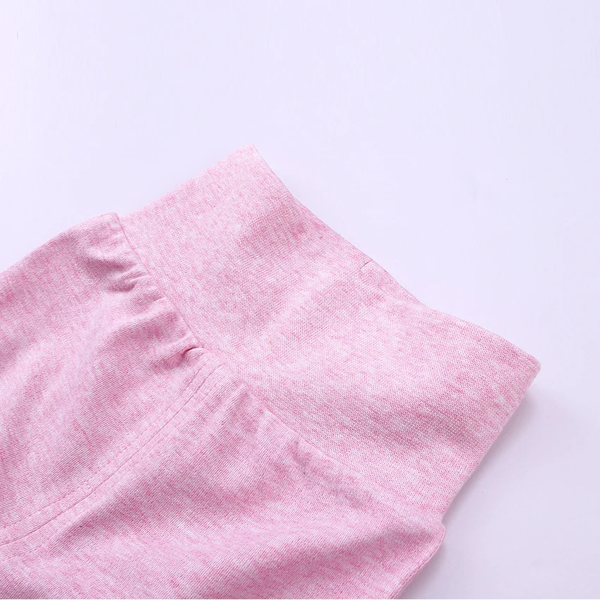 Детские штаны леггинсы для новорожденных мальчиков и девочек с высокой талией