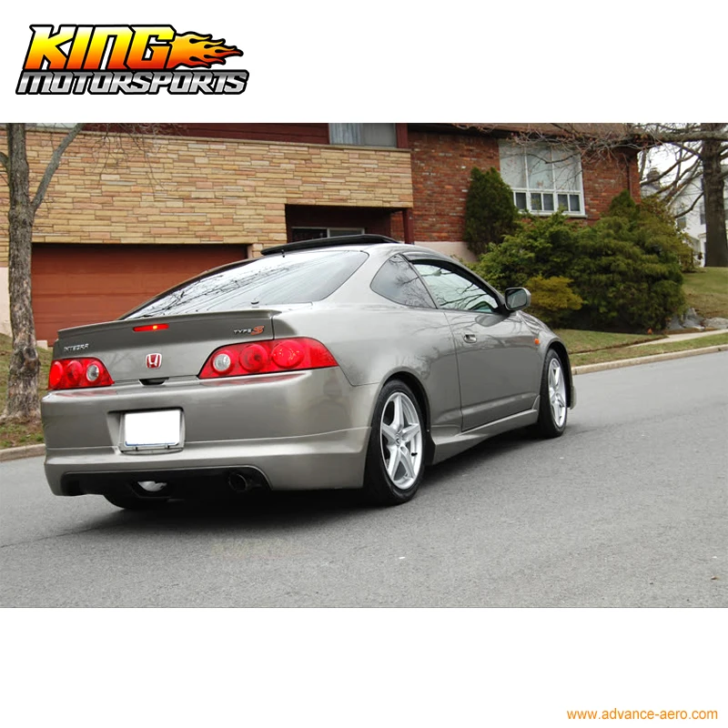 Подходит для 02 03 04 Acura RSX Coupe 2Dr кружка Уретановый задний бампер спойлер кузов PU|bumper