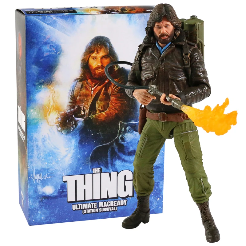 Фигурка NECA The Thing Ultimate Macready Station Survival / Outpost 31 из ПВХ Коллекционная модель игрушка |