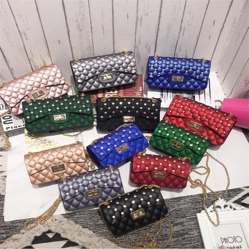 

Crossbody Bags For Women Shoulder Bright Diamonds Embellished Rhombic Pattern Bolsa Feminina Sac Femme Bolso Mujer Borsa Donna