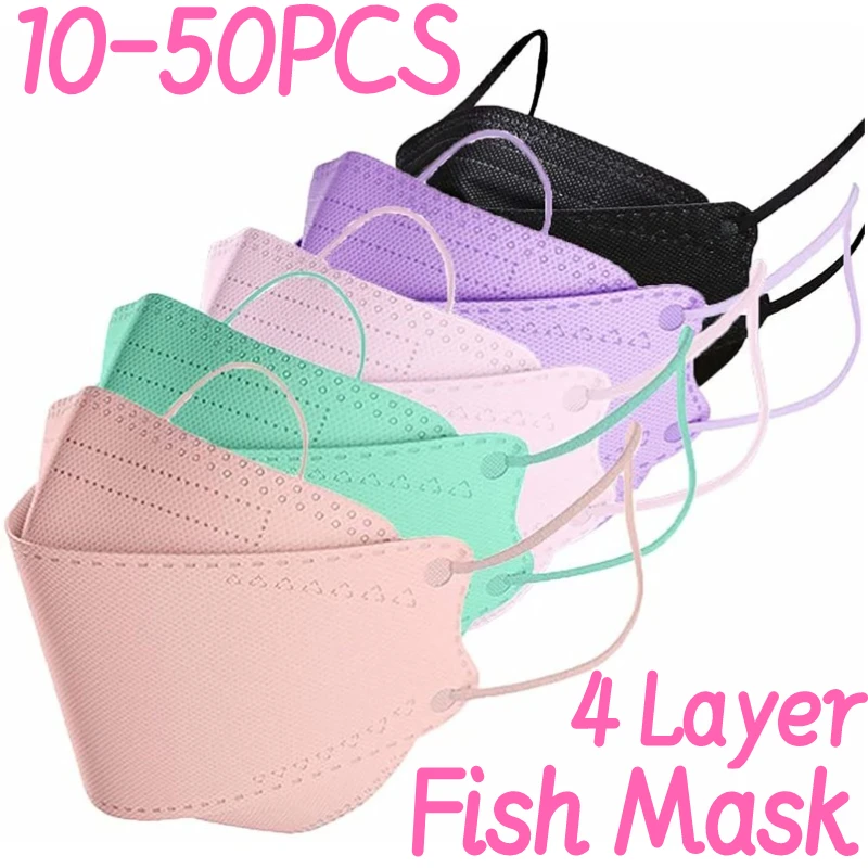 10/50 шт. маски для лица из нетканого материала | Тематическая одежда и униформа