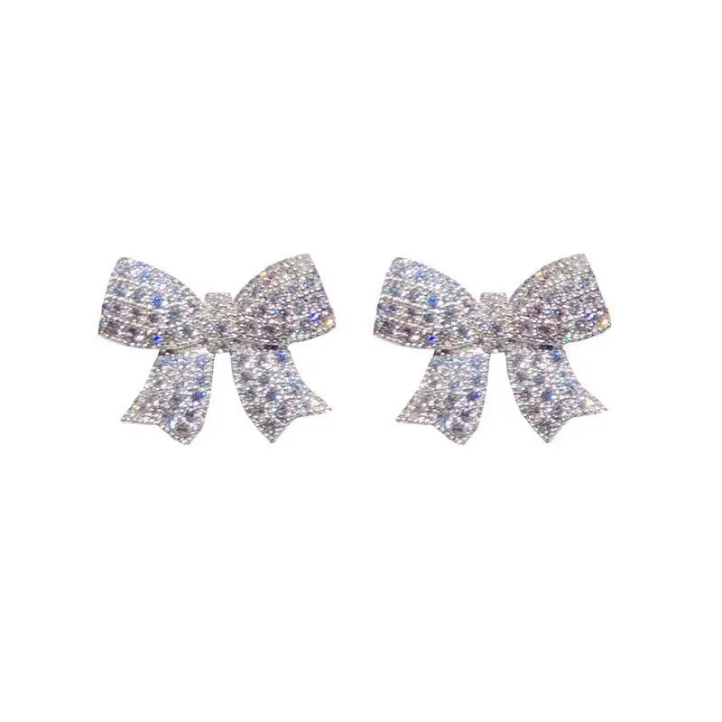 

14K White Diamond Stud Earring for Women Fine Aretes De Mujer Oorbellen Bizuteria Gemstone Orecchini Kolczyki Garnet Earrings