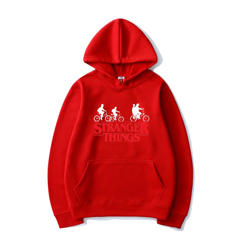 Мужская/Женская толстовка с принтом странных вещей Повседневная мода сплошной