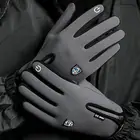 Водонепроницаемые уличные зимние перчатки, женские теплые перчатки с сенсорным экраном для верховой езды, унисекс, теплые спортивные аксессуары для рук, горного велосипеда