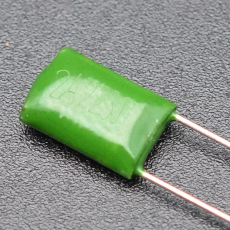 12pcs elektrische bass gitarre polyester kondensatoren 2a22 3j 0023 uf2a33 3j 0033 uf2a47 3j 0047 uf 2a68 3j 0068 ufnennspannung 100v free glo