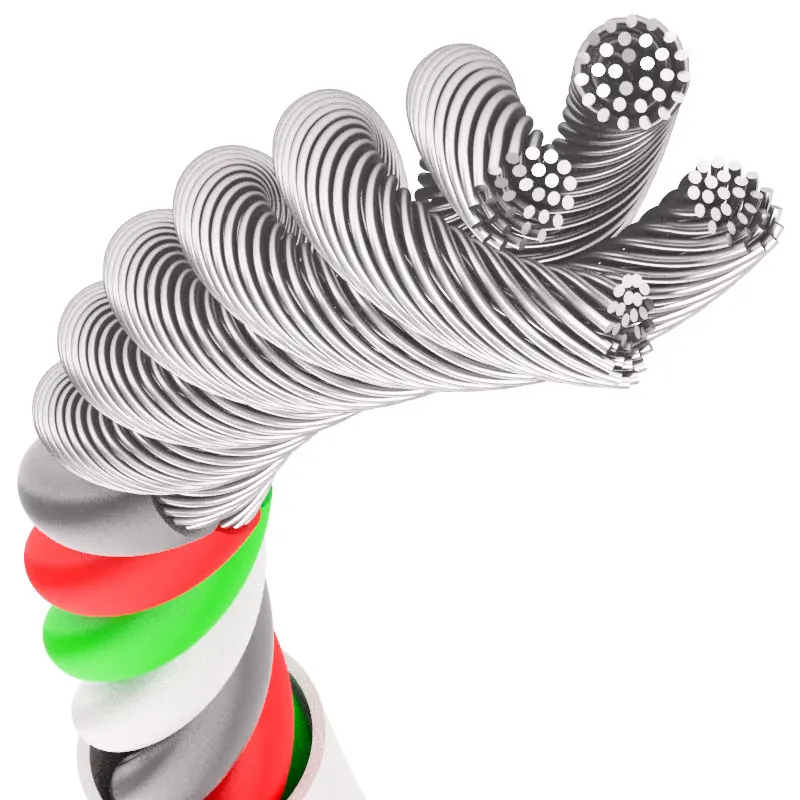 Кабель для передачи данных SCUD USB кабель type C Micro samsung Xiaomi huawei LG usb зарядки iPhone X8 7 6 6S