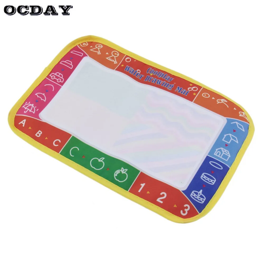 Детский коврик для рисования OCDAY детский игровой с волшебной ручкой