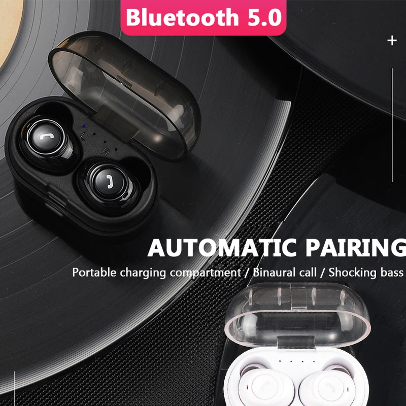 Новые Bluetooth наушники 5 0 M6S TWS IOS Android беспроводные Спортивные водонепроницаемые