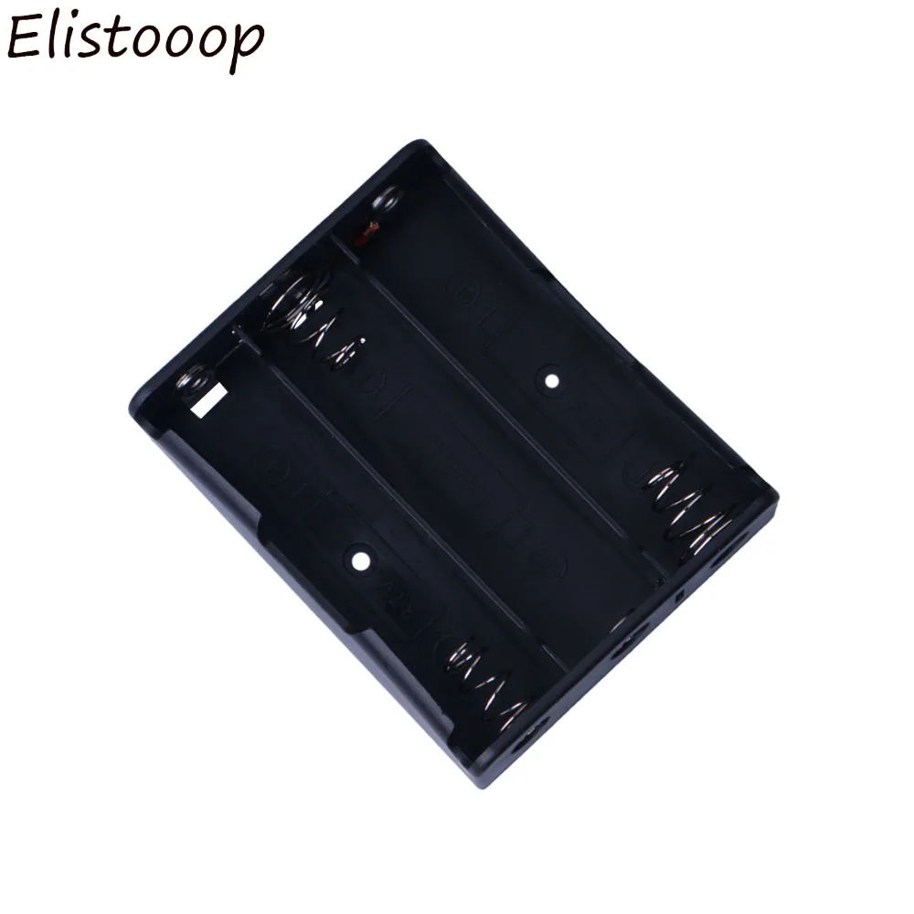 Высококачественный черный пластиковый чехол для аккумулятора 18650 ящик хранения