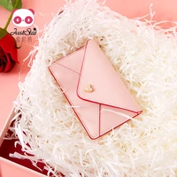 just star wallet 2019 new fashion compact ultra thin lovely contrasting color wallet womens short style coin purse