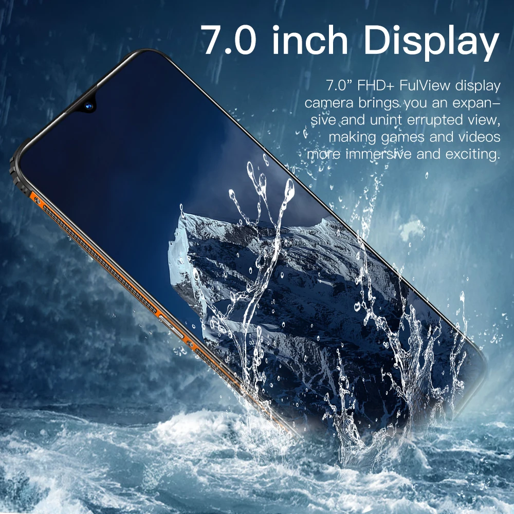 

N1 7.0inch 12G 512G Unlocked 32MP+50MP 6800mAh MTK6889 5G Global Version Smartphone Android 10 Entsperren Celulares Smartphone