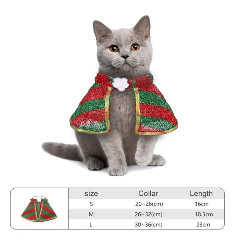 

Pet Christmas Halloween Clothes Cat Dog Festival Funny Cloak Clothes Pet Cosplay Outfit For Cat Dog Pet Dressing up Clothing