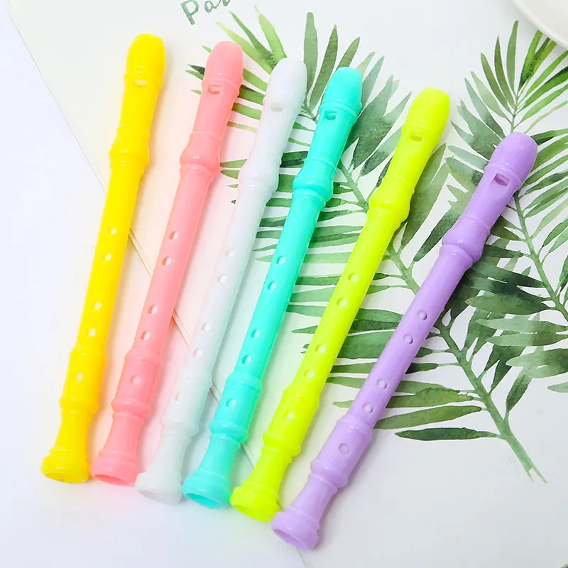 12 шт./компл. музыка флейта гелевые ручки функциональный свисток весело крутая