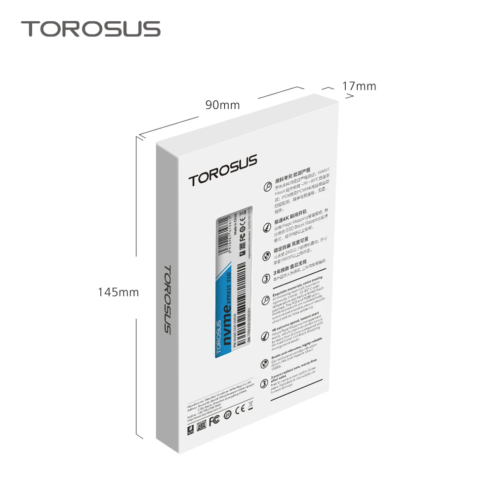 Внутренний жесткий диск TOROSUS SSD M2 nvme 128 ГБ 256 512 1TBPCIe 2280 M.2 NVME твердотельный