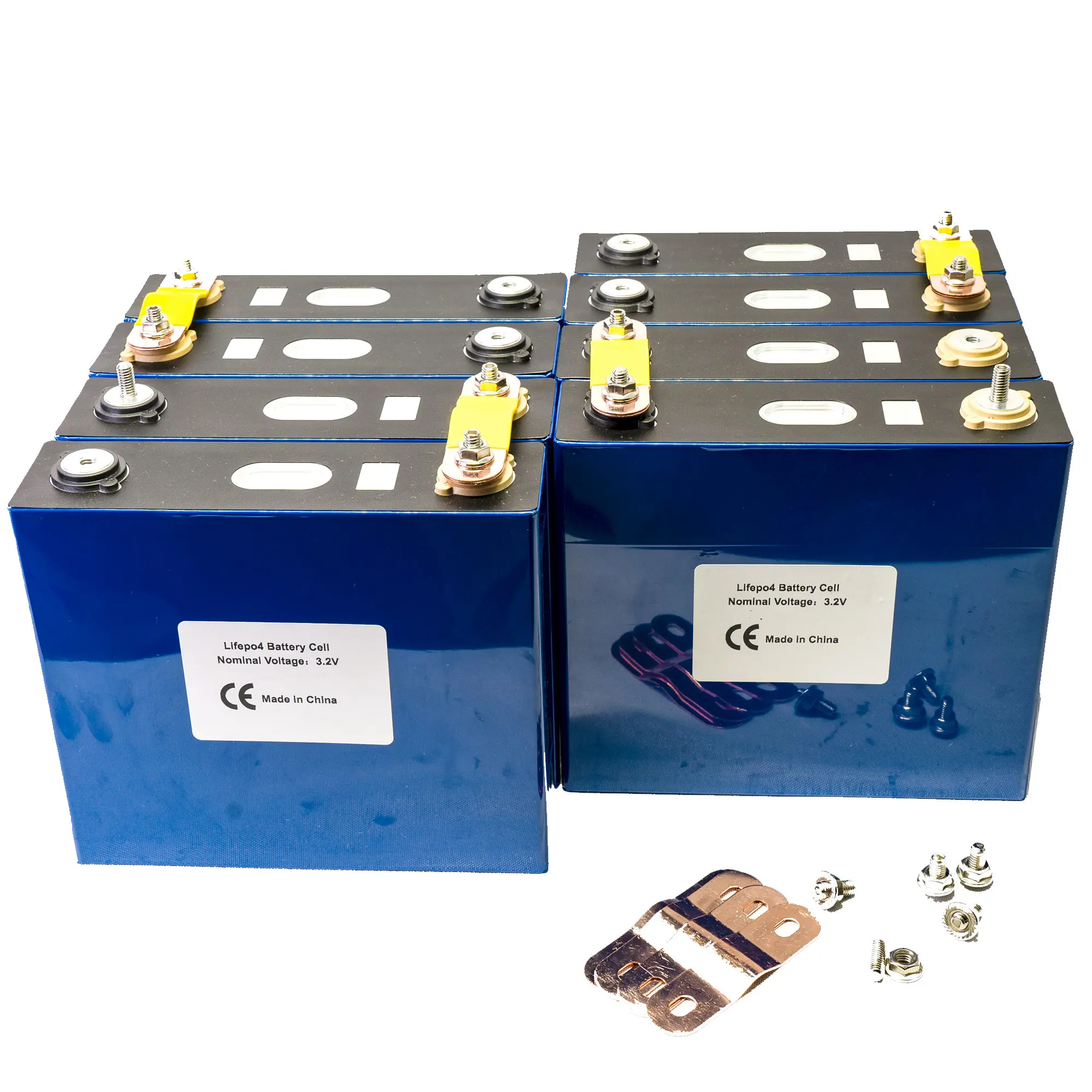 8 шт. 3 2 В 120Ah lifepo4 батарея класса А LFP литиевая Солнечная 24V120Ah ячеек не 100Ah США ЕС без