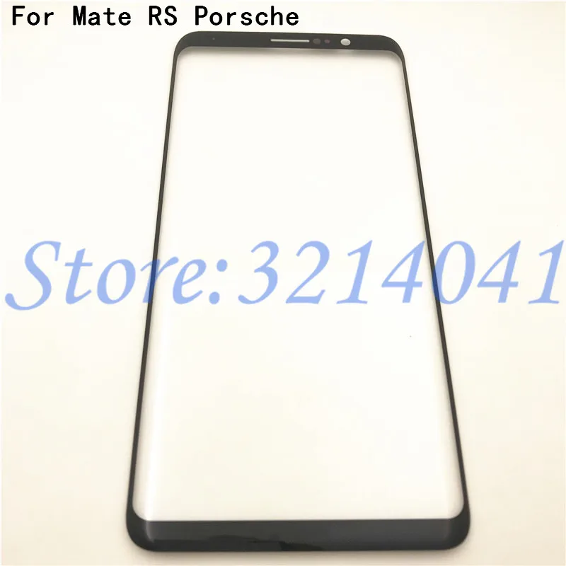 

Top Quality New 6.0" For Huawei Mate RS Porsche Design Touch Screen Outer Panel Front Glass lens With Logo