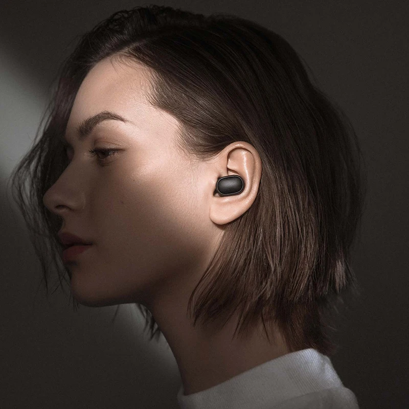 Xiaomi mi оригинал красный Airdots TWS беспроводные Bluetooth наушники Hi Fi стерео спортивные с
