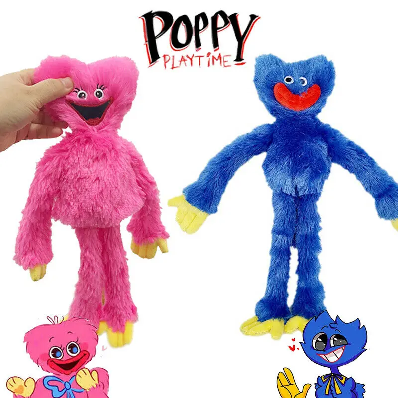 

30cm Huggy Wuggy Plush Toy Soft Stuffed Poppy Playtime Game Character Horror Doll Peluche Toys for Children Boys Gifts