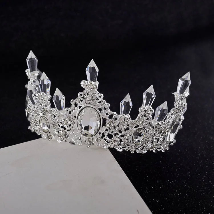 Роскошные сверкающие хрустальные наборы свадебных ювелирных изделий Корона