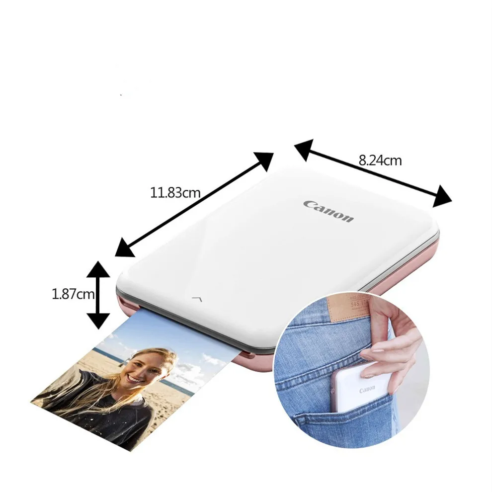 Портативный мини-принтер для фотографий Bluetooth NFC | Компьютеры и офис