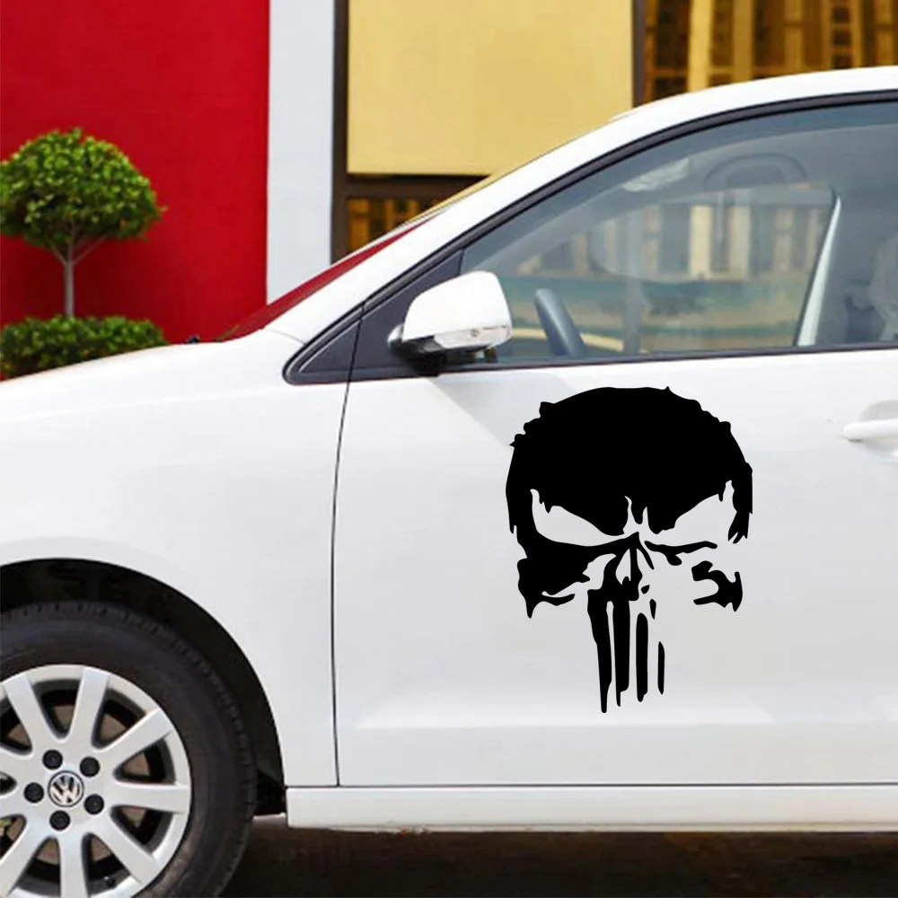 

Vinyl Military Skeleton Car Decal Figure Diy Adhesive Window Car Stickers Waterproof Auto Sticker