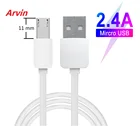 Кабель Micro USB, 11 мм, для Blackview A7 A20 BV6000, Doogee S80, S70, X20, X55, кабель для зарядного устройства