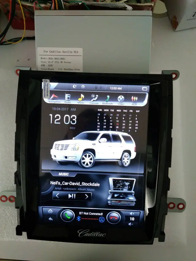 10," мультимедийный плеер для Cadillac Escalade 2007- вертикальный экран Tesla Android автомобильный DVD gps Навигатор Радио аудио плеер