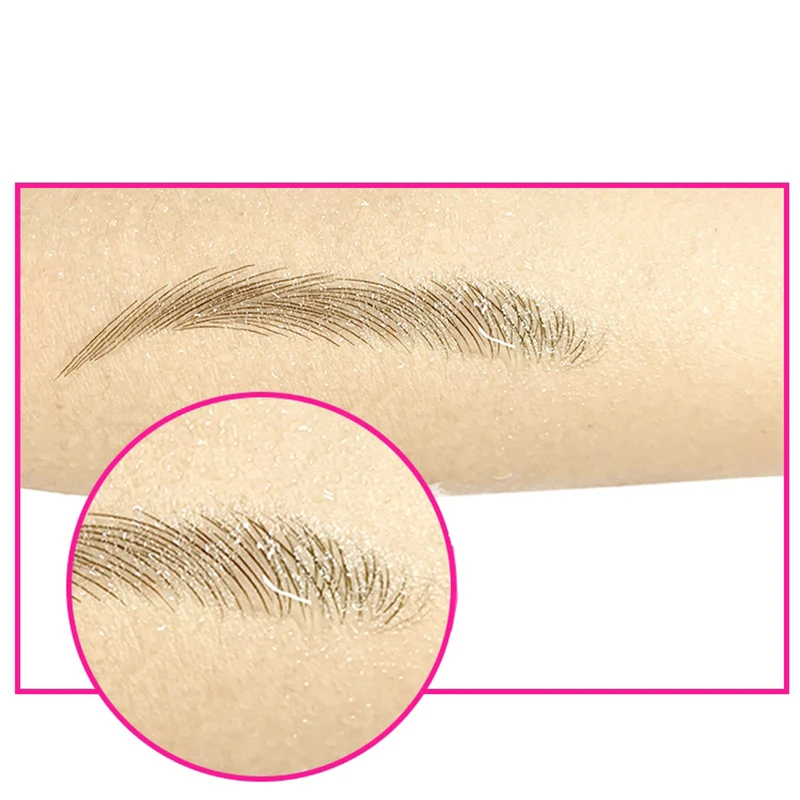 Magic Long Lasting Eyebrow Sticker Water Transfer Hair-like Authentic False Eyebrows Tattoo Stickers Waterproof Makeup Cosmetics | Красота и