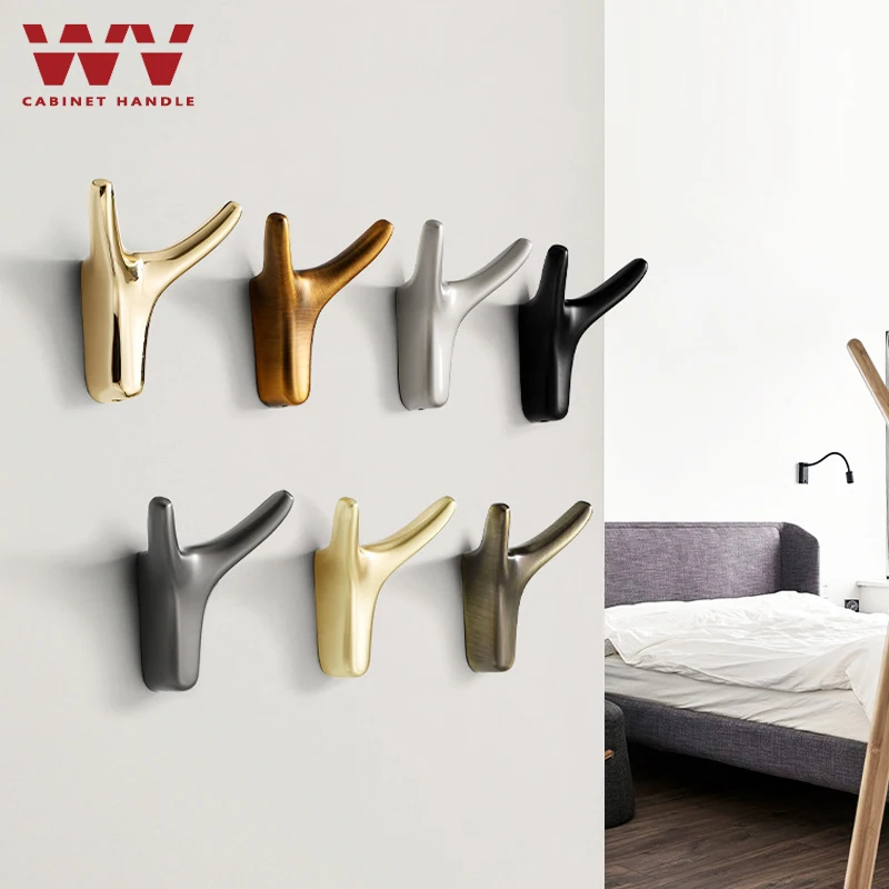 Настенный крючок для одежды халата в спальню пальто гостиную полотенец