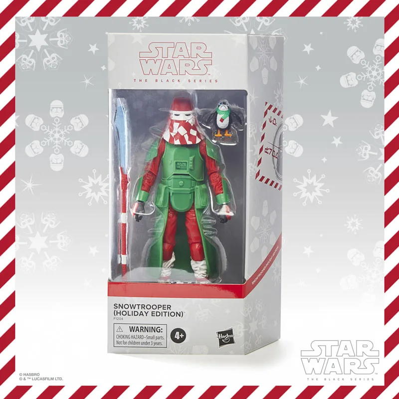 

Hasbro Starwars Star Wars Holiday Cold Weather Assault Stormtrooper Black Series Action Figure Model Kids Toys Christmas Gift