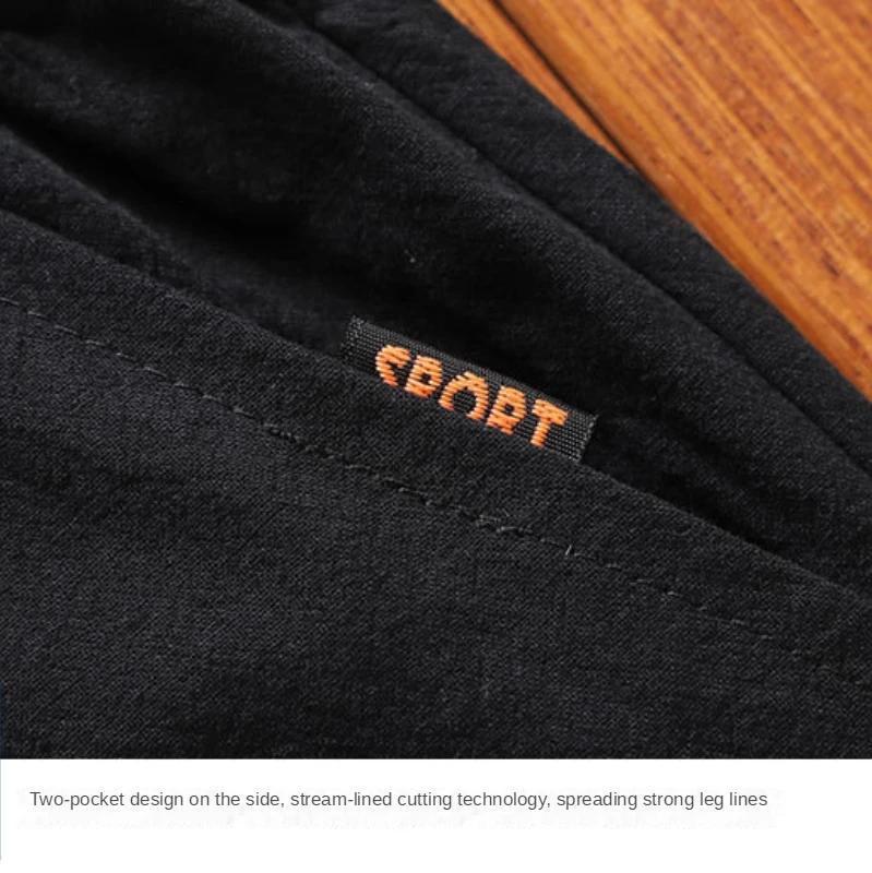 

Men Casual Shorts Loose Five-point Pants Men's Tide 2021 Summer Cotton and Linen Casual Straight Pants Summer Pants Thin Shorts